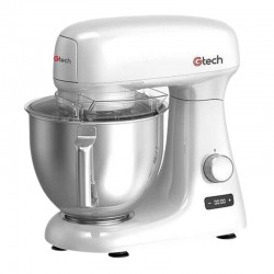 Gtech EF708-S Professional Chrome Set Top Mixer, 4.8 L, White - Gtech