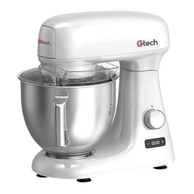 Gtech EF708-S Professional Krom Set Üstü Mikser, 4.8 L, Beyaz - 1