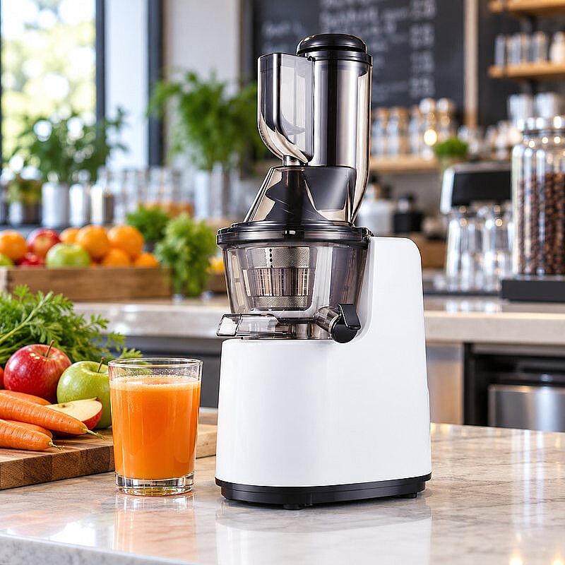 Gtech GT-916C Slow Juicer - Katı Meyve Presi, Beyaz - Gtech