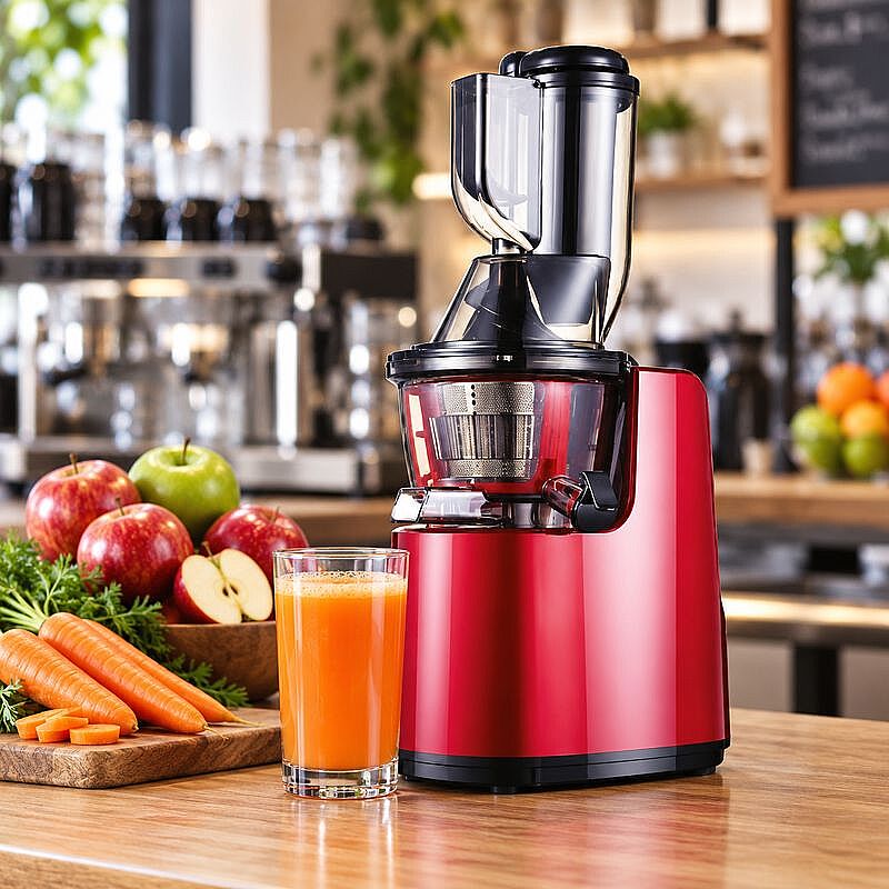 Gtech GT-916D Slow Juicer - Katı Meyve Presi, Kırmızı - Gtech
