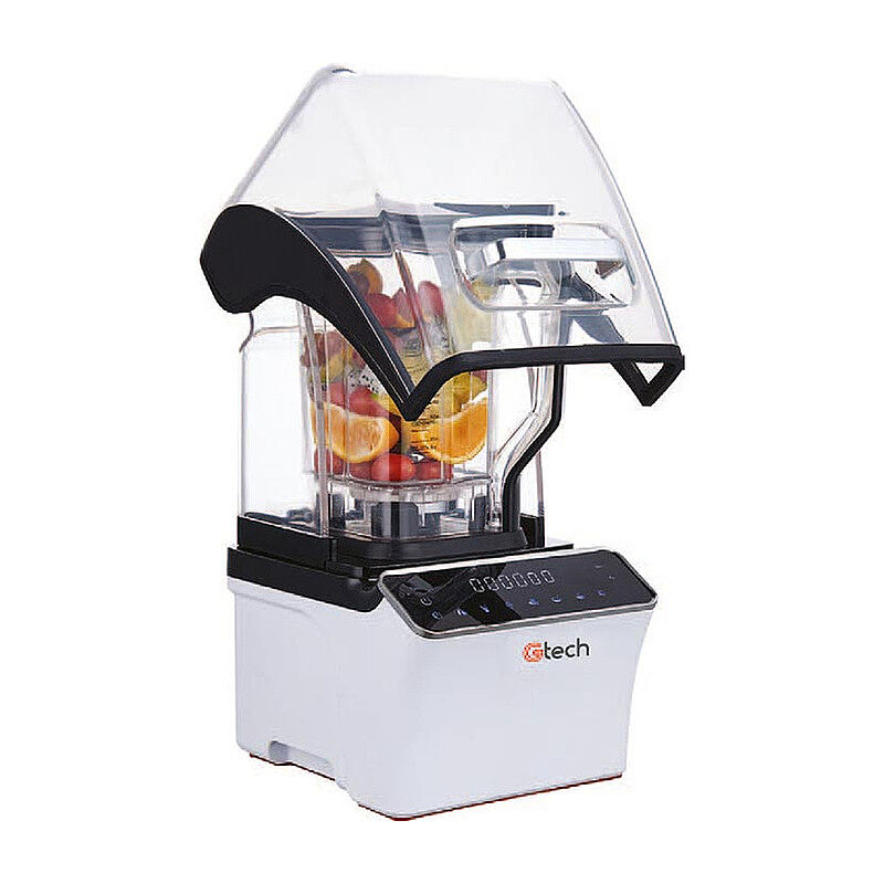 Gtech GT-E8 Bar Blender, Gürültü Önleyici Kapaklı, 1.2 L, 1500 W, Beyaz - Gtech
