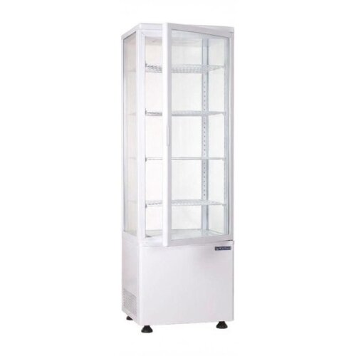Gtech RT215C Dik Tip Köşeli Soğuk Teşhir Ünitesi, 215 L, Beyaz - Gtech