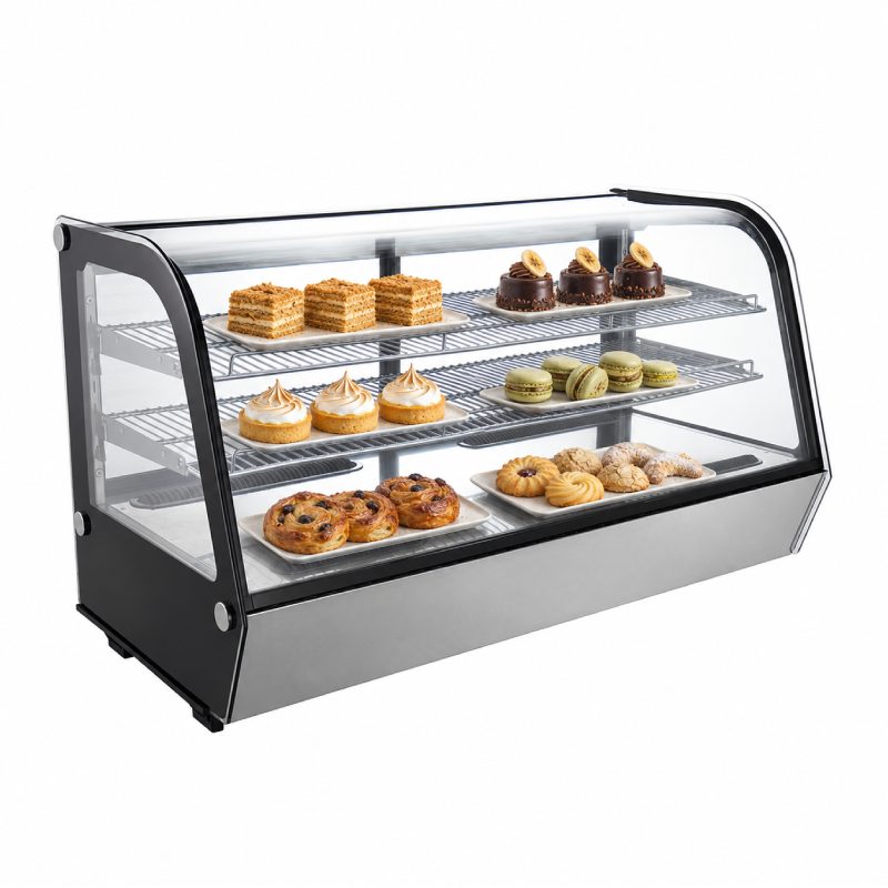 Gtech RTW252L-4 Hava Perdeli Pasta Teşhir Dolabı, 252 L