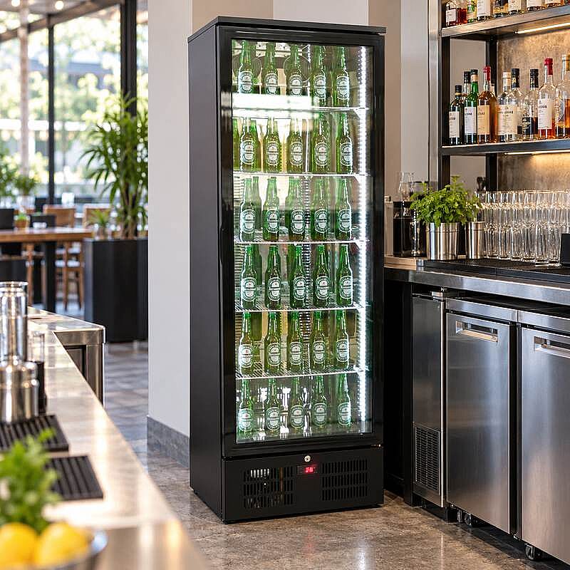 Gtech SC-293F Шкаф для охлаждения бутылок за барной стойкой, тип Upright, однодверный, 293 л - Gtech