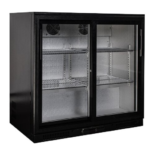 Gtech SC208F YF Bar Arkası Şişe Soğutucu Dolap, 2 Sürgü Kapılı - 3