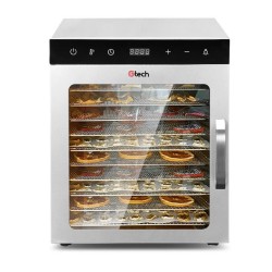 Gtech SS-10H Vegetable and Fruit Dryer, 10 Tray Capacity - Gtech