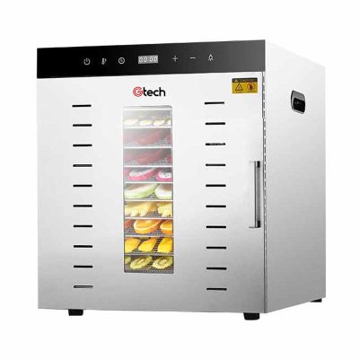 Gtech SS-12H Sebze ve Meyve Kurutucu, 12 Tepsi Kapasiteli - Gtech