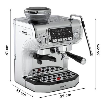 Gtech ST-530ED PID Бытовая кофемашина Barista Espresso с кофемолкой, 1 группа - Gtech