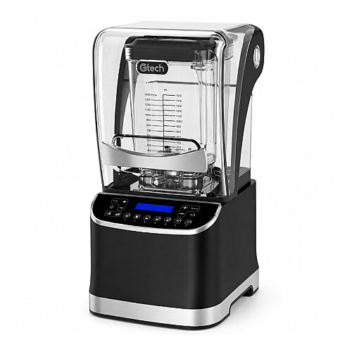 Gtech X9 Gürültü Önleyici Kapaklı Dijital Bar Blender, 1.5 L, 1680 W, Siyah - 1
