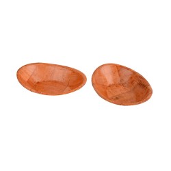 Gurmeaid حامل وجبات خفيفة من الخيزران، 23 × 18 سم - 3