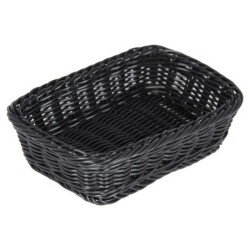 Gurmeaid Bread Basket, 24x18x8 cm, Black - Gurmeaid