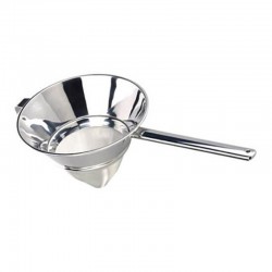 Gurmeaid Chinese Cone, Stainless Steel, 20 cm - Gurmeaid