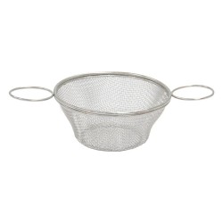 Gurmeaid Dip Soslu Paslanmaz Çelik Sunum Sepeti, 17x8 cm - Gurmeaid