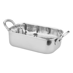 Gurmeaid Mini Steel Rectangular Pot, 14.5 cm - Gurmeaid