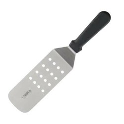 Gurmeaid Perforated Spatula, Plastic Handle, 20x7.5 cm - Gurmeaid