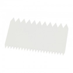 Gurmeaid Scraper, Plastic, Double, Zigzag - Gurmeaid (1)