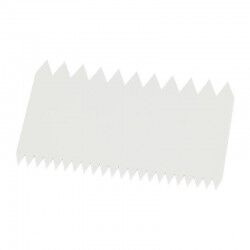 Gurmeaid Scraper, Plastic, Double, Zigzag - Gurmeaid