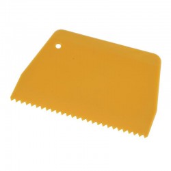 Gurmeaid Scraper, Plastic, Frequent, Zigzag - Gurmeaid