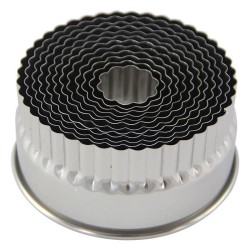 Gurmeaid Serrated Cookie Cutter, 11 Pieces - Gurmeaid