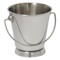 Gurmeaid Stainless Steel Mini Presentation Bucket, 9x9.5 cm - Gurmeaid