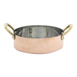 Gurmeaid Stainless Steel Mini Sauce and Frying Pot, 9 cm, Copper - Gurmeaid