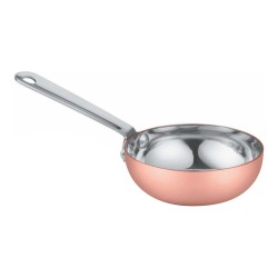 Gurmeaid Stainless Steel Mini Sauce Pan, 8.5 cm, Copper - Gurmeaid