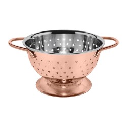 Gurmeaid Stainless Steel Mini Strainer, 10x6 cm, Copper - Gurmeaid