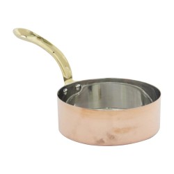 Gurmeaid Stainless Steel Sauce Pan, 13 cm, Copper - Gurmeaid