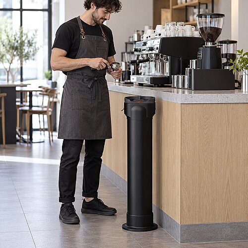 GusCooker CL2 Standlı Tip Otomatik Portafiltre Temizleyici, Siyah - GusCooker (1)
