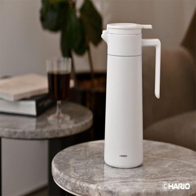 Hario CHP-800-W Yalıtımlı Servis Sürahisi, 800 ml, Beyaz - 2