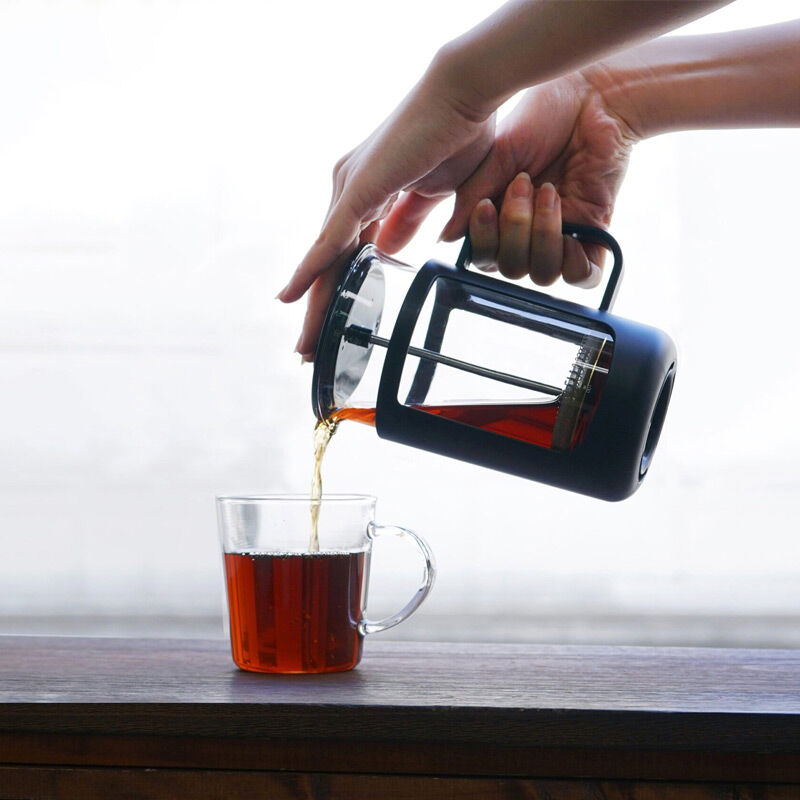 Hario CPU-4-B Cafe Press U French Press, 600 ml, Siyah - Hario