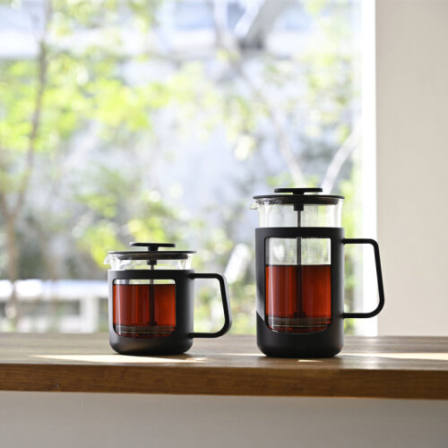 Hario CPU-4-B Cafe Press U French Press, 600 ml, Siyah - 4