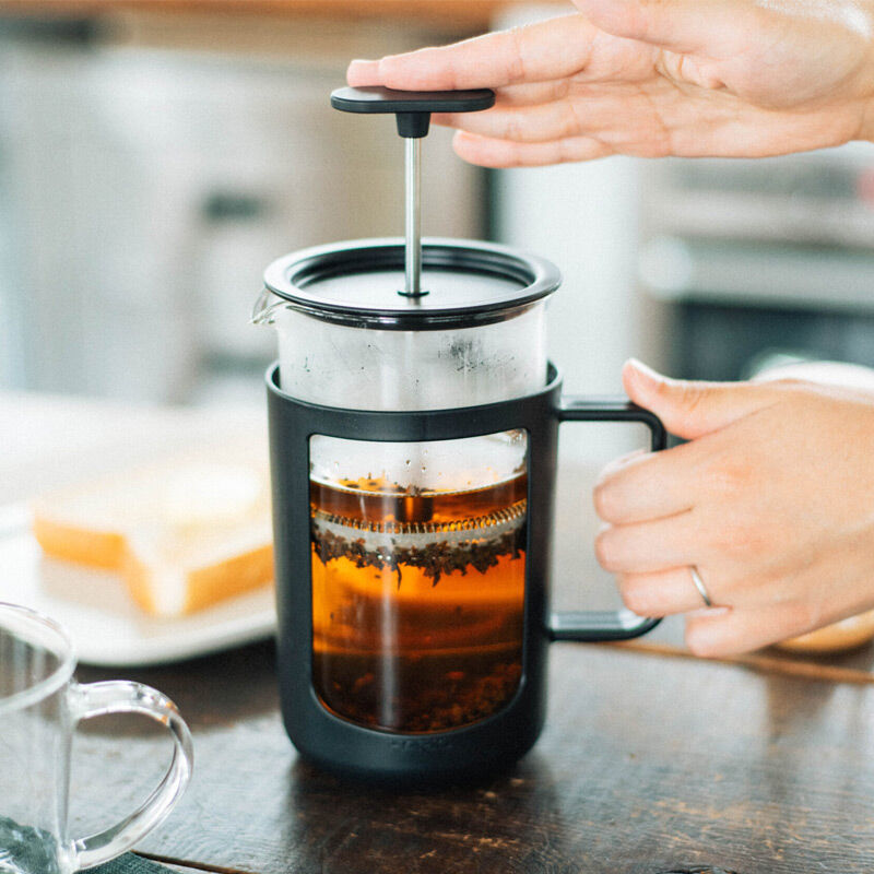 Hario CPU-4-B Cafe Press U French Press, 600 ml, Siyah - Hario