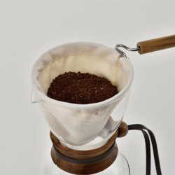 Hario DPW-3 Woodneck Drip Pot, 3 Cup, 480 ml - 3