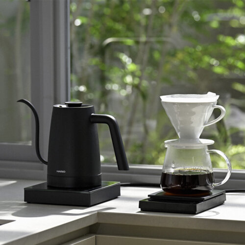 Hario ECK-80-B Lyra Isı Ayarlı Barista Kettle, 800 ml, Elektrikli, Siyah - 4