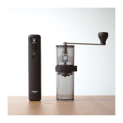 Hario EMS-1B Electro Solo Kahve Değirmeni Aparatı, Siyah - 3