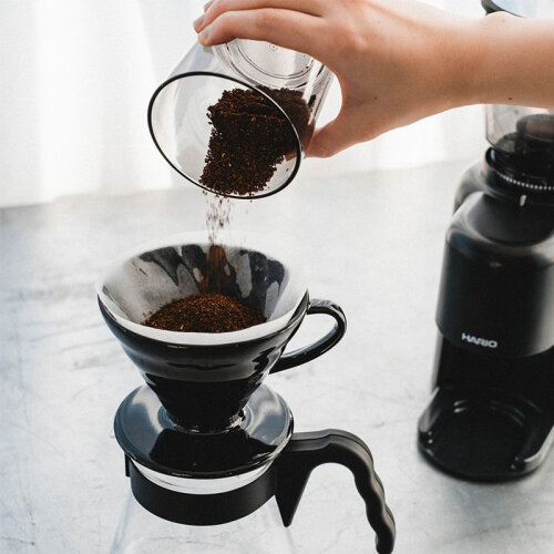 Hario EVCN-8B COMPACT N V60 Kahve Değirmeni, Elektrikli - 6