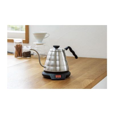 غلاية Hario EVT-80-HSV-E V60 غلاية بونو إن مع تحكم في درجة الحرارة، كهربائية - Hario