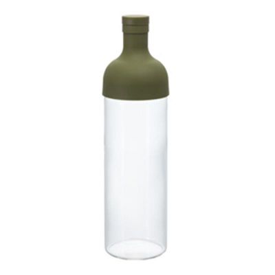 Hario FIB-75-OG Cold Tea Brewing Bottle, 750 ml, Green - Hario