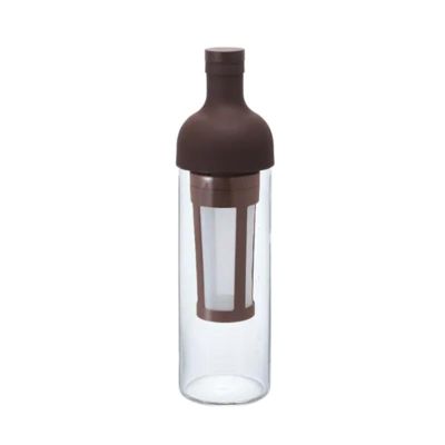 Hario FIC-70-CBR Cold Brew Bottle with Filter, 650 ml, Brown - Hario