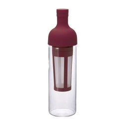 Hario FIC-70-CR Cold Brew Filter Bottle, 650 ml, Cherry Red - Hario