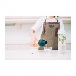 Hario FIHU-2012-PGR-EX طقم زجاجة وكوب تخمير، 750 مل، رمادي - 4