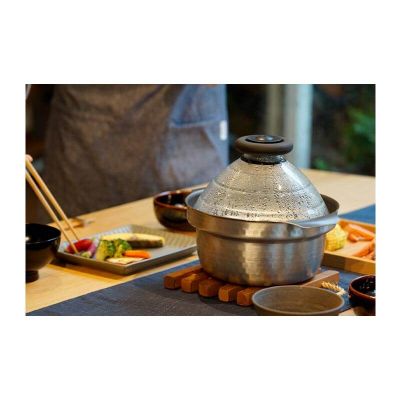 Hario GIS-200 Yukihira Stainless Steel Rice Cooking Pot - Hario
