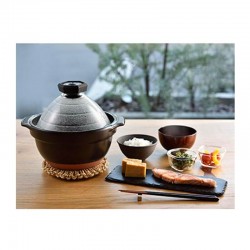 Hario GNR-200-B قدر طهي الأرز الخزفي -B جوهانجاما - Hario (1)