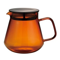 Hario HCT-600-AB Colors Çay Kahve Servis Sürahisi, 600 ml, Amber - Hario