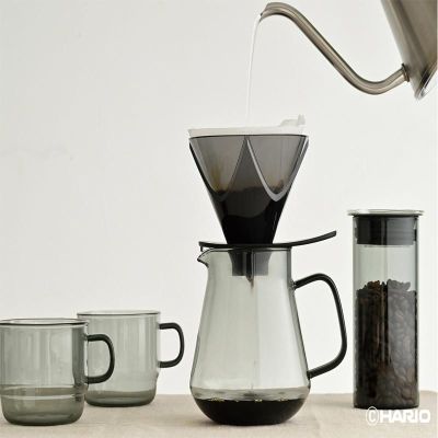 Hario HCT-600-GR Colors Çay Kahve Servis Sürahisi, 600 ml, Gri - 2