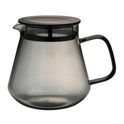 Hario HCT-600-GR إبريق قهوة وشاي ملون، 600 مل، رمادي - 1