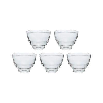 Hario HU-3012 5-Piece Glass Cup Set, 170 ml - Hario