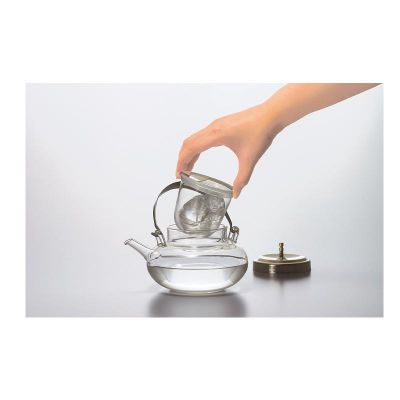 Hario IDX-2MSV إبريق شاي ساكي مارو شيروري المبرد، 360 مل - Hario