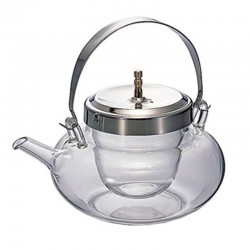 Hario IDX-2MSV Sake Maru Chirori Cooler Teapot, 360 ml - 1
